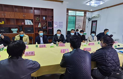 佛山市政府“企業(yè)暖春行動”組到金凱地開展調(diào)