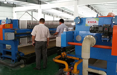 污泥廂式壓濾機(jī)不能保壓是什么原因