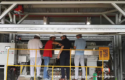 金凱地智能壓干機取代干化——瓷土行業含水率低至10個點