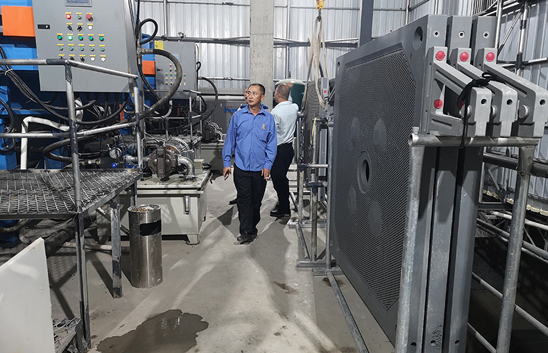 零排放+洗沙廢水回收,廂式污泥泥漿壓濾機有門道