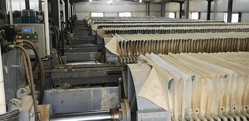 金凱地零排放污水污泥壓濾機(jī) 廂式壓濾機(jī)的清洗