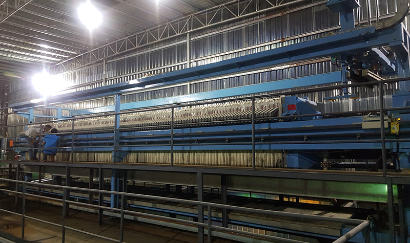 隔膜壓濾機在眾多污泥脫水處理設備中的優勢