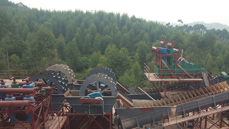 洗砂機出來的砂不干凈,細砂流失嚴重怎么辦