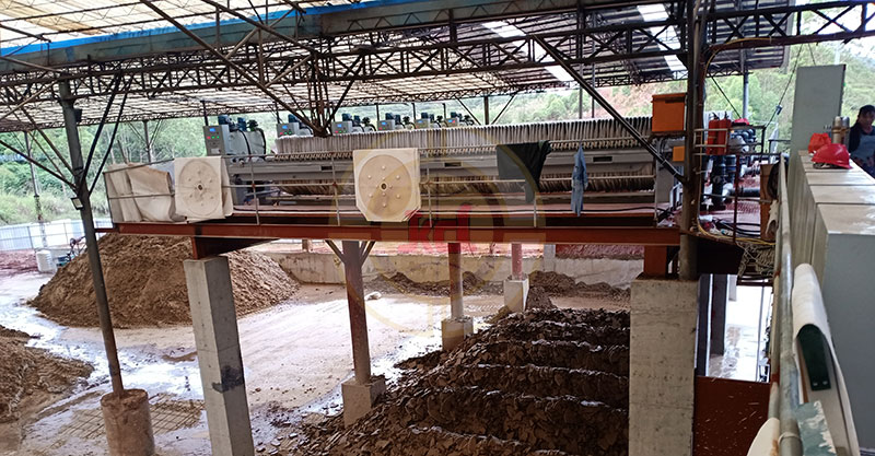 洗沙泥漿脫水處理