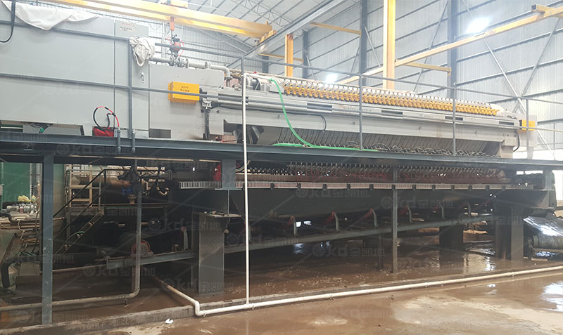 物料濃度和細度對污泥壓濾機的影響